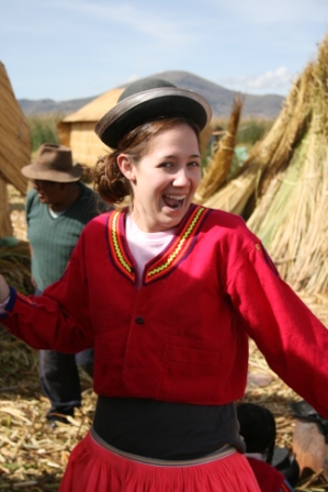 April in Native Clothes