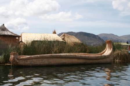 Boat on Floating Island