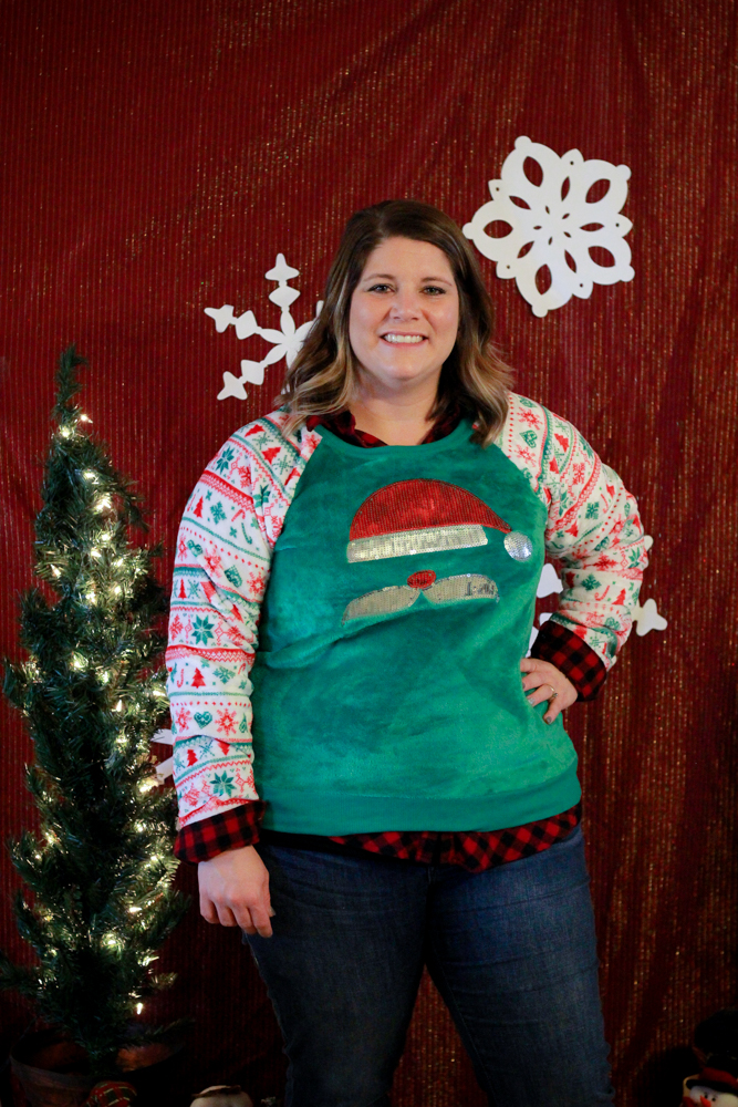 2017 Ugly Sweater Steph