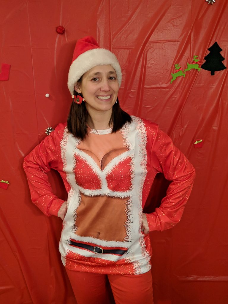 2018 Ugly Sweater April
